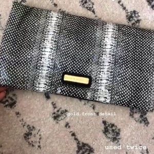 Steve Madden faux-leather clutch